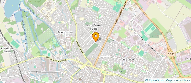 localisation de l'entreprise LES TROIS BALAIS  BEAUVAIS