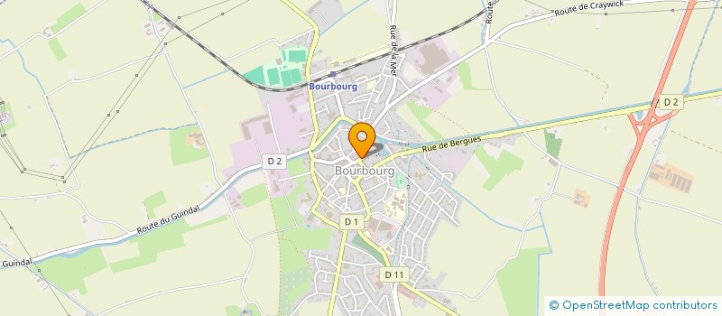 localisation de l'entreprise LES TROIS BALZANES  BROUCKERQUE