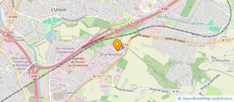 localisation de l'entreprise LES TROIS CEDRES à L'UNION