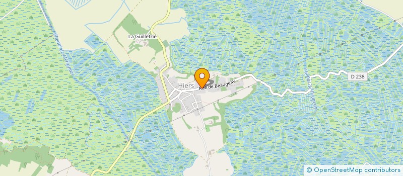 localisation de l'entreprise LES TROIS CHANCES  MARENNES-HIERS-BROUAGE