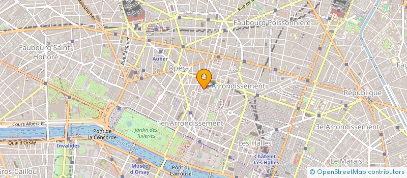 localisation de l'entreprise LES TROIS CLOCHERS  PARIS