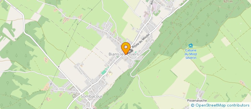 localisation de l'entreprise LES TROIS CONTINENTS  VAL-D'USIERS