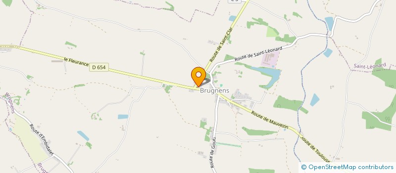 localisation de l'entreprise LES TROIS COTEAUX  URDENS