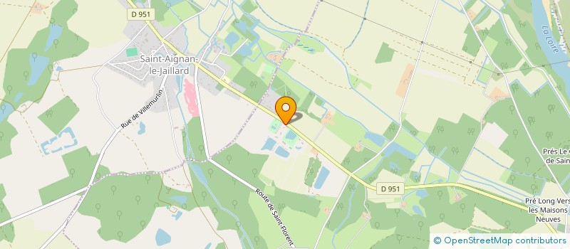 localisation de l'entreprise LES TROIS ETANGS à LION-EN-SULLIAS