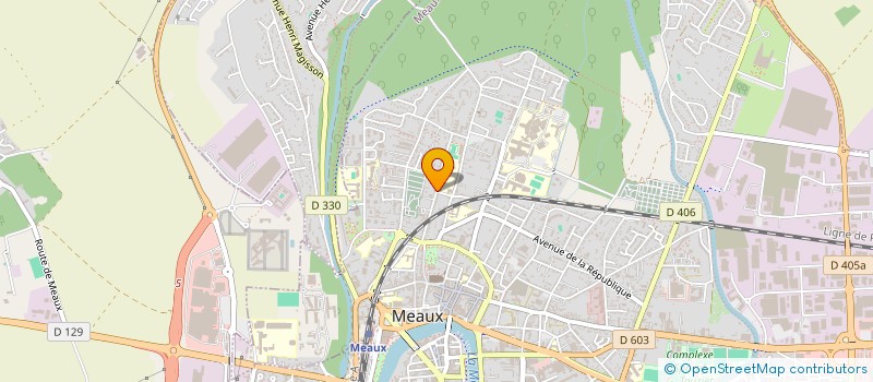 localisation de l'entreprise LES TROIS EXCURSIONNISTES à MEAUX