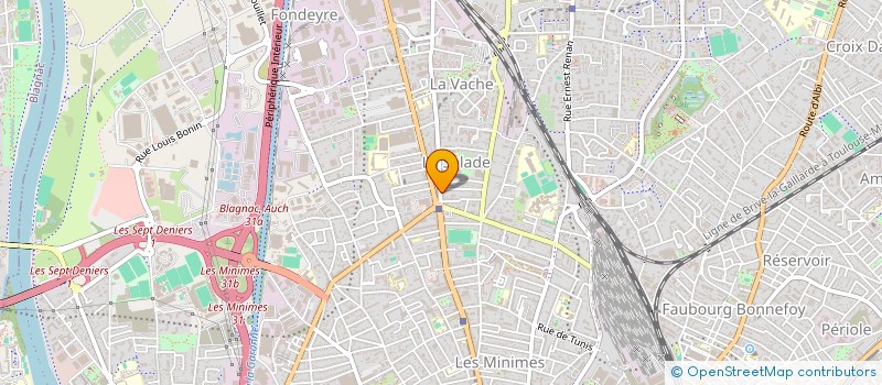 localisation de l'entreprise LES TROIS FEES à TOULOUSE