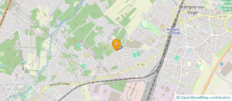 localisation de l'entreprise LES TROIS FERMES à BRETIGNY-SUR-ORGE