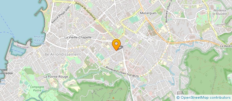 localisation de l'entreprise LES TROIS FEVES à MARSEILLE
