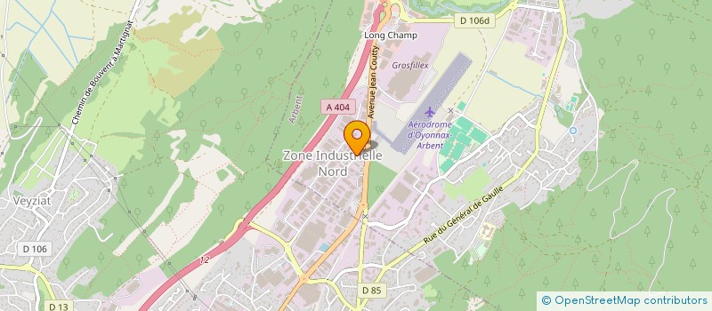 localisation de l'entreprise LES TROIS FILLES à ARBENT