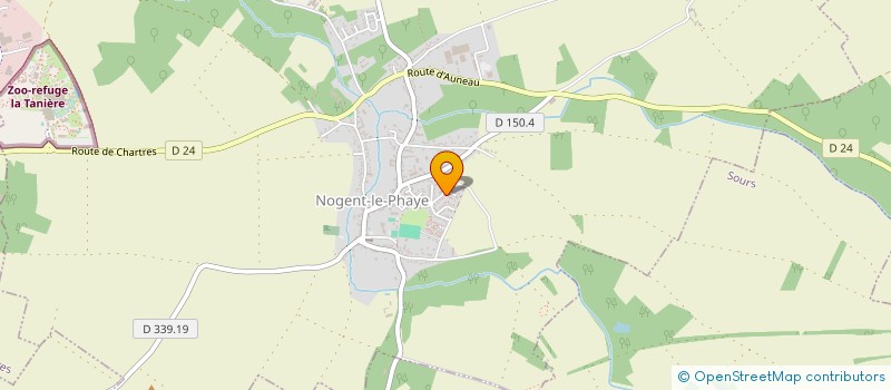 localisation de l'entreprise LES TROIS FOUCHER SCI à NOGENT-LE-PHAYE