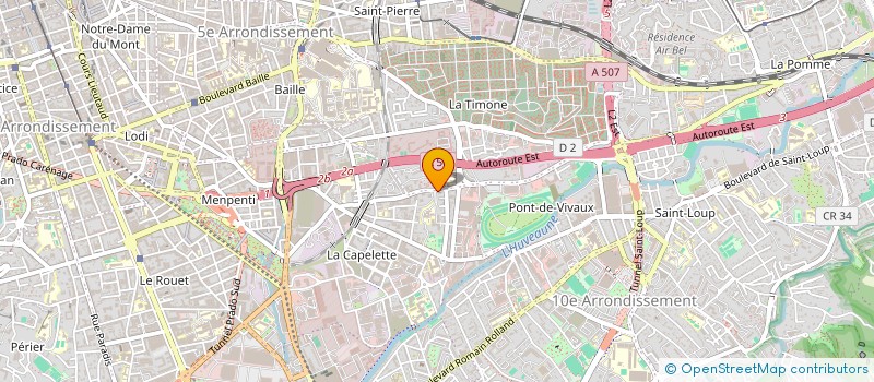 localisation de l'entreprise LES TROIS FRERES 2MA à MARSEILLE