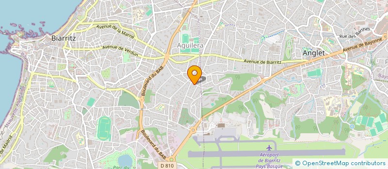localisation de l'entreprise LES TROIS FRERES à BIARRITZ