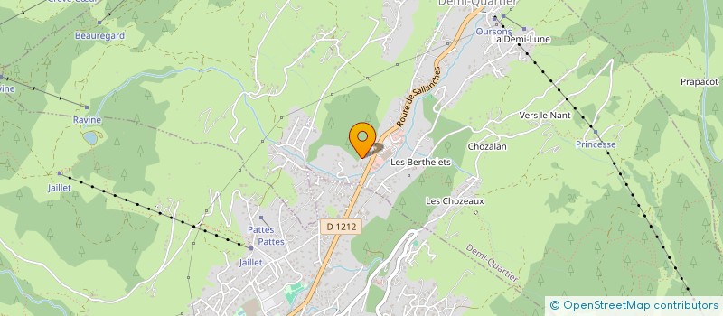 localisation de l'entreprise LES TROIS FRERES  DEMI-QUARTIER