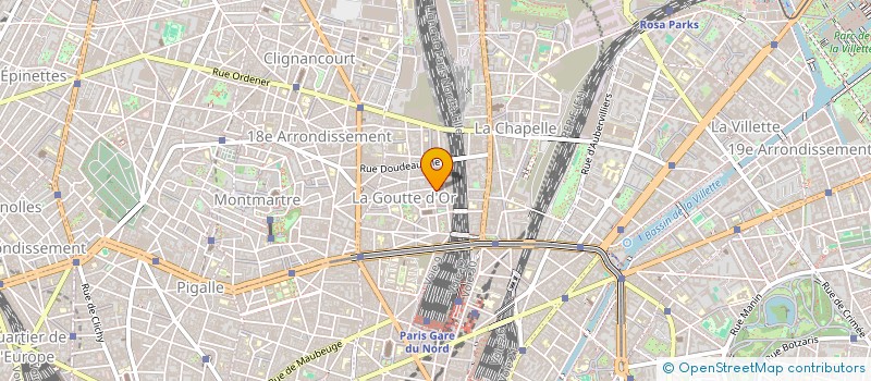 localisation de l'entreprise LES TROIS FRERES  PARIS