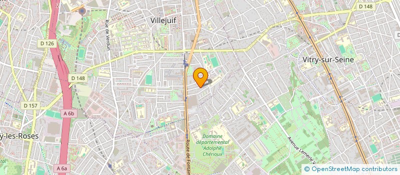 localisation de l'entreprise LES TROIS FRERES à VILLEJUIF