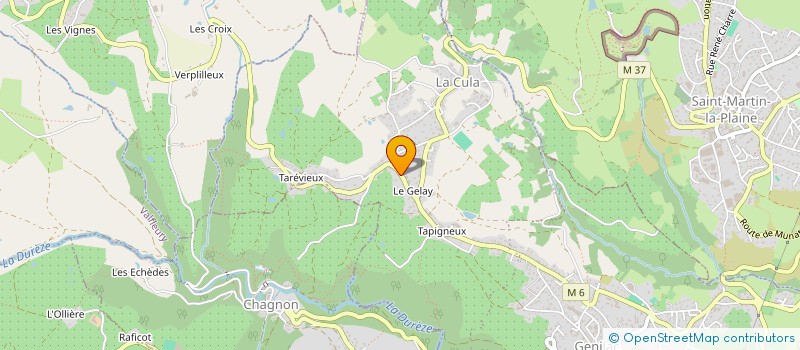 localisation de l'entreprise LES TROIS FRERES  GENILAC