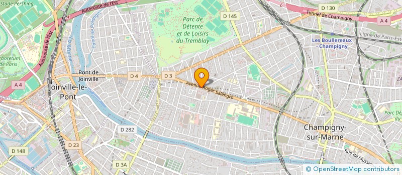 localisation de l'entreprise LES TROIS FRERES à SAINT-MAUR-DES-FOSSES