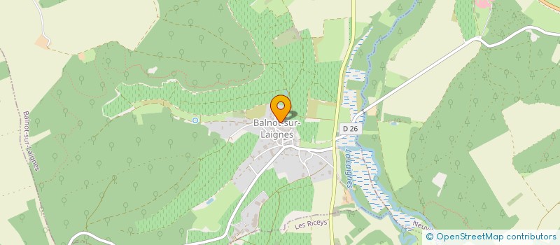 localisation de l'entreprise LES TROIS G  BALNOT-SUR-LAIGNES