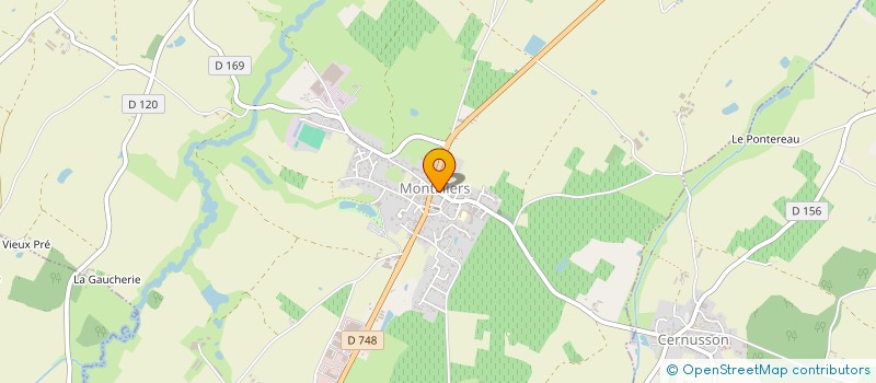 localisation de l'entreprise LES TROIS HIRONDELLES  SAINT-PAUL-DU-BOIS