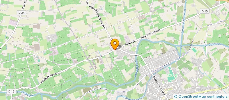 localisation de l'entreprise LES TROIS HIRONDELLES EN PROVENCE  ROBION