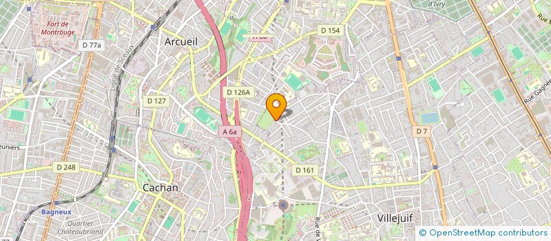 localisation de l'entreprise LES TROIS HURTADO à VILLEJUIF
