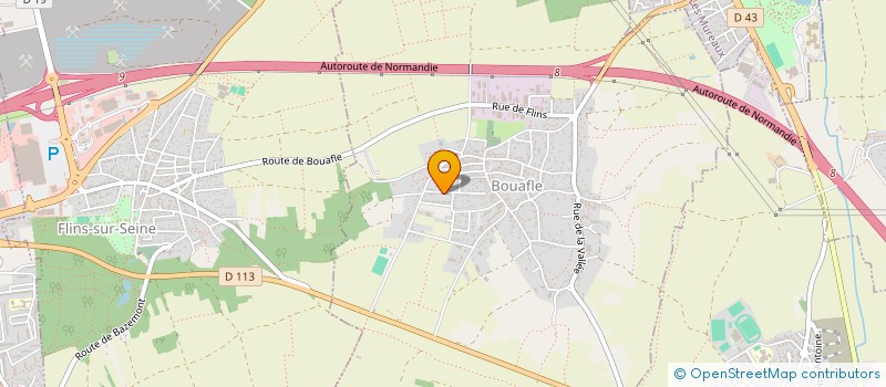 localisation de l'entreprise LES TROIS ILLETS  BOUAFLE