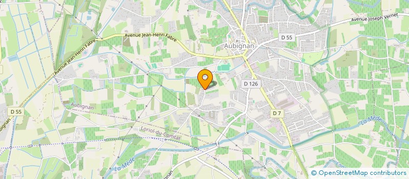 localisation de l'entreprise LES TROIS JABIOTS  AUBIGNAN