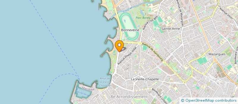 localisation de l'entreprise LES TROIS JEAN à MARSEILLE