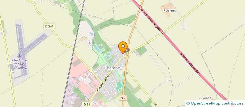 localisation de l'entreprise LES TROIS KINES  CHAMBRY