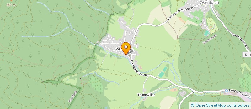 localisation de l'entreprise LES TROIS L DU CHATEAU  SOULTZMATT