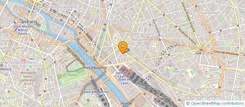 localisation de l'entreprise LES TROIS LIONS  PARIS