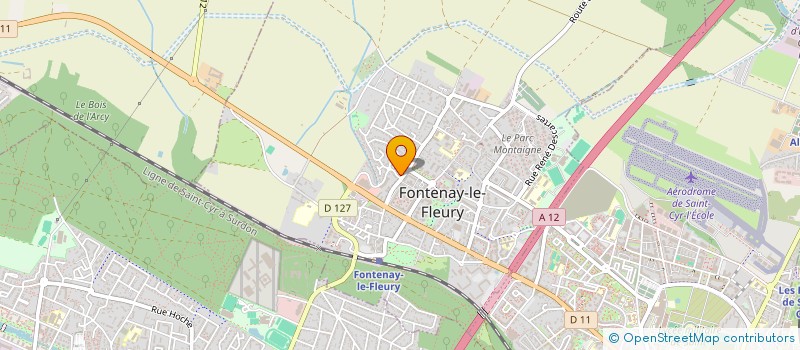 localisation de l'entreprise LES TROIS LYS à FONTENAY-LE-FLEURY