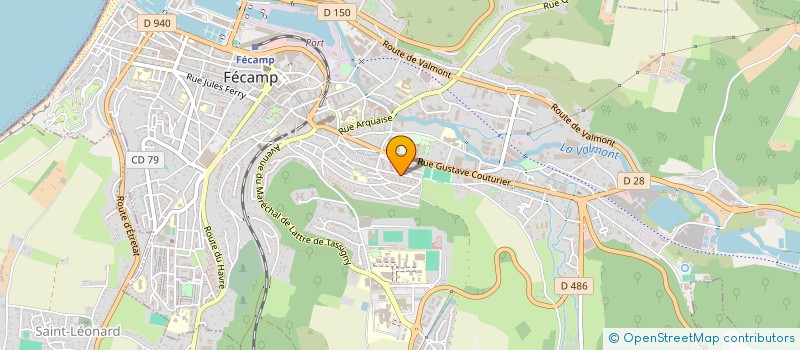 localisation de l'entreprise LES TROIS M  FECAMP