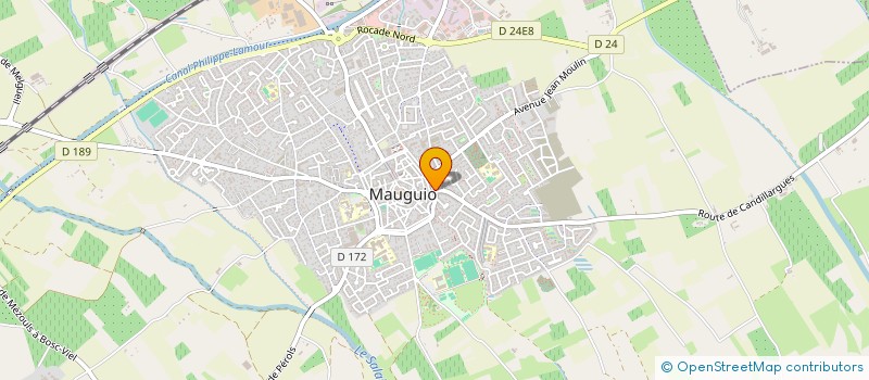 localisation de l'entreprise LES TROIS MA - GTM  MAUGUIO