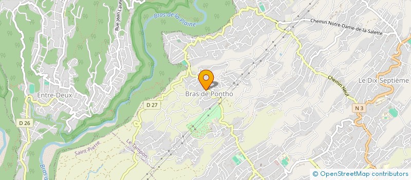 localisation de l'entreprise LES TROIS MARAICHERS  LE TAMPON