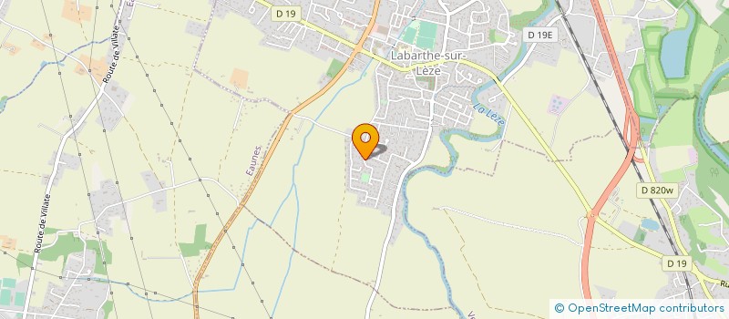 localisation de l'entreprise LES TROIS MERVEILLES à LABARTHE-SUR-LEZE