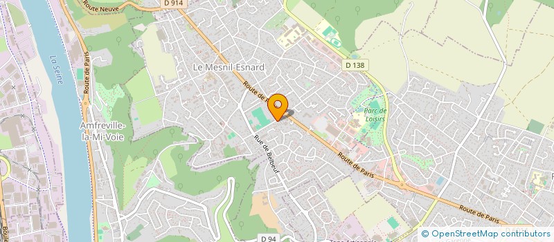 localisation de l'entreprise LES TROIS MI  LE MESNIL-ESNARD