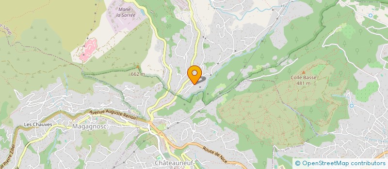 localisation de l'entreprise LES TROIS MOUSQUETAIRES  LE BAR-SUR-LOUP