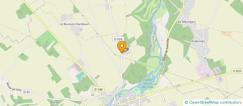 localisation de l'entreprise LES TROIS MOUSSEAUX  MESNILS-SUR-ITON