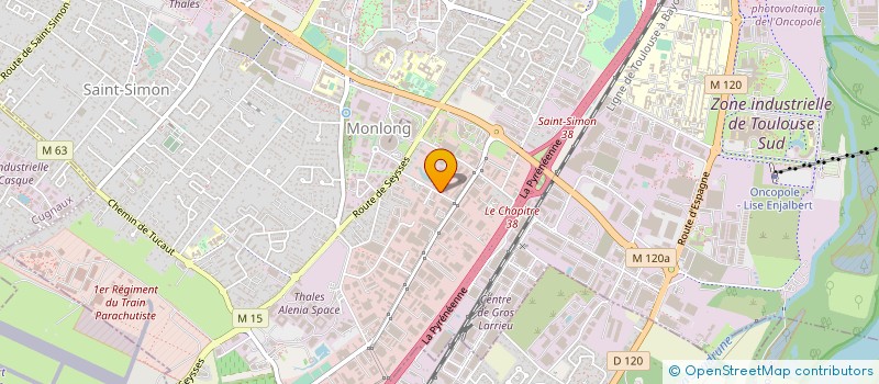 localisation de l'entreprise LES TROIS MOUSSES à TOULOUSE