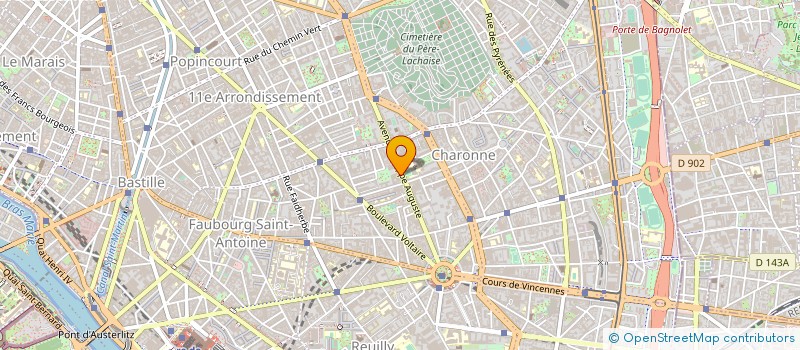 localisation de l'entreprise LES TROIS OLIVES à PARIS