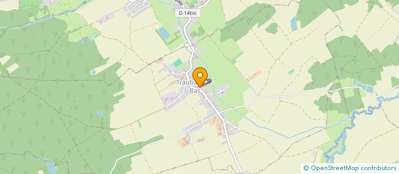 localisation de l'entreprise LES TROIS ORMES  SAINT-COSME