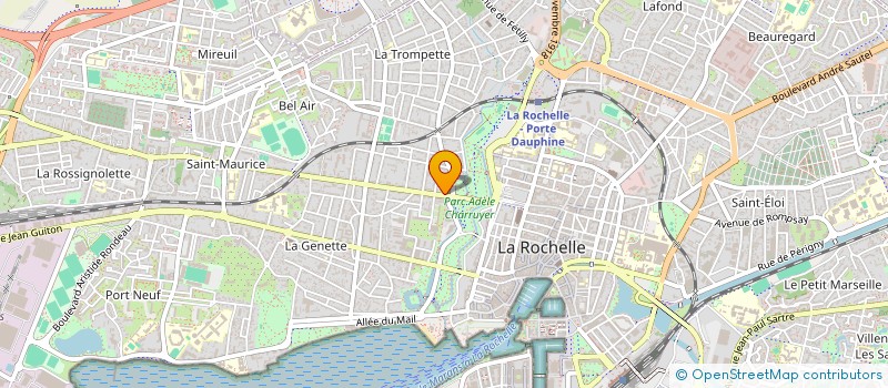 localisation de l'entreprise LES TROIS PETITS COCHONS  LA ROCHELLE