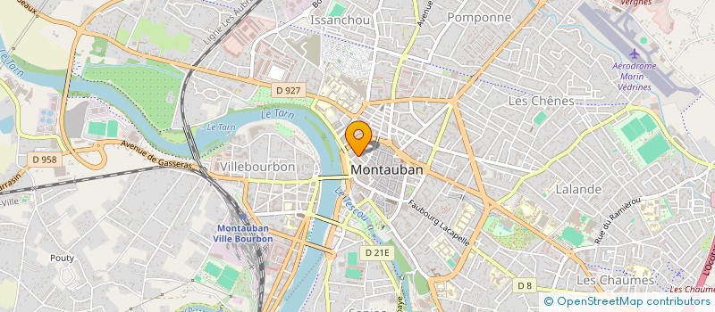 localisation de l'entreprise LES TROIS PETITS COCHONS  MONTAUBAN