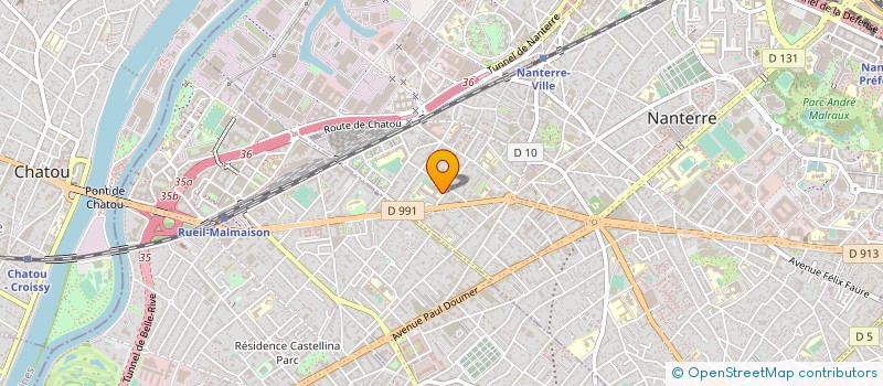 localisation de l'entreprise LES TROIS PETITS COCHONS à NANTERRE