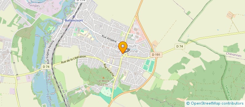 localisation de l'entreprise LES TROIS PETITS COCHONS à BALLANCOURT-SUR-ESSONNE