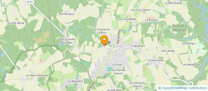 localisation de l'entreprise LES TROIS PETITS TREFLES  SAINT-CARNE