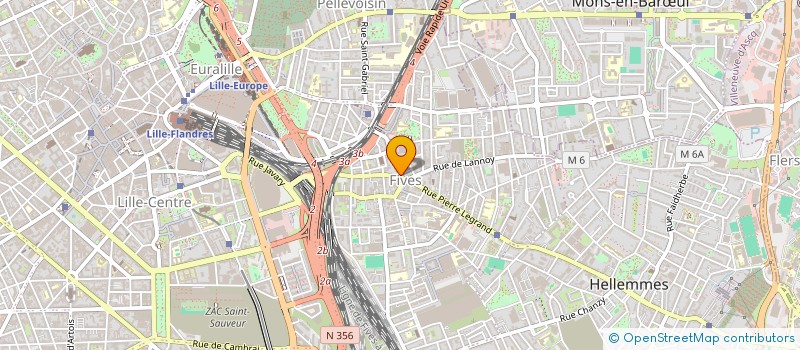 localisation de l'entreprise LES TROIS PILIERS à LILLE