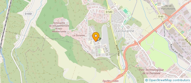 localisation de l'entreprise LES TROIS PISTOLES  AIX-EN-PROVENCE