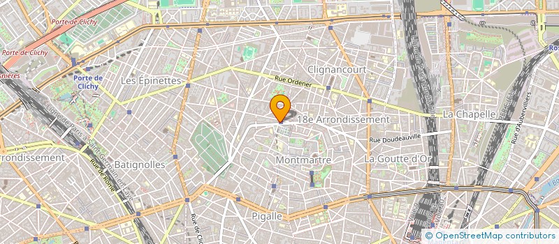 localisation de l'entreprise LES TROIS POINTES  PARIS